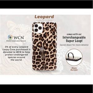 Leopard iPhone 11 Pro Max Loopy Case (Lefty Loop)